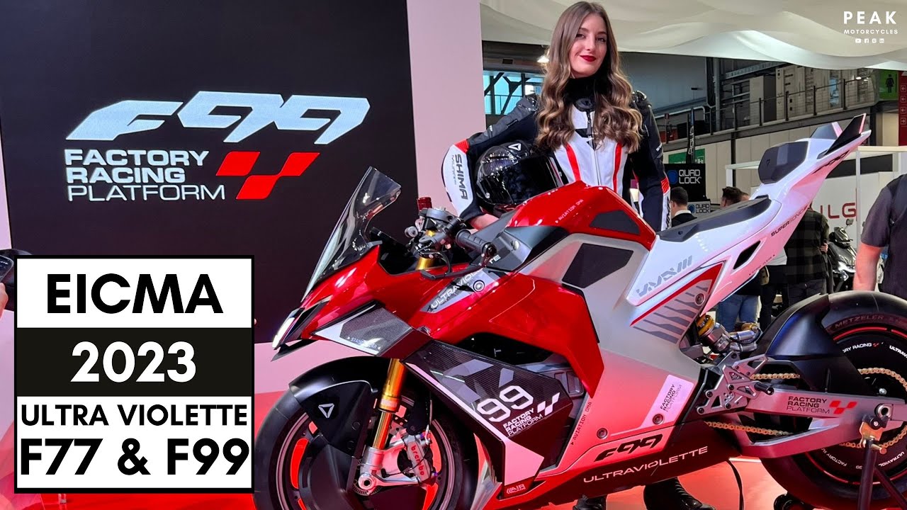 EICMA 2023: Ultra Violette F77 & F99 4K