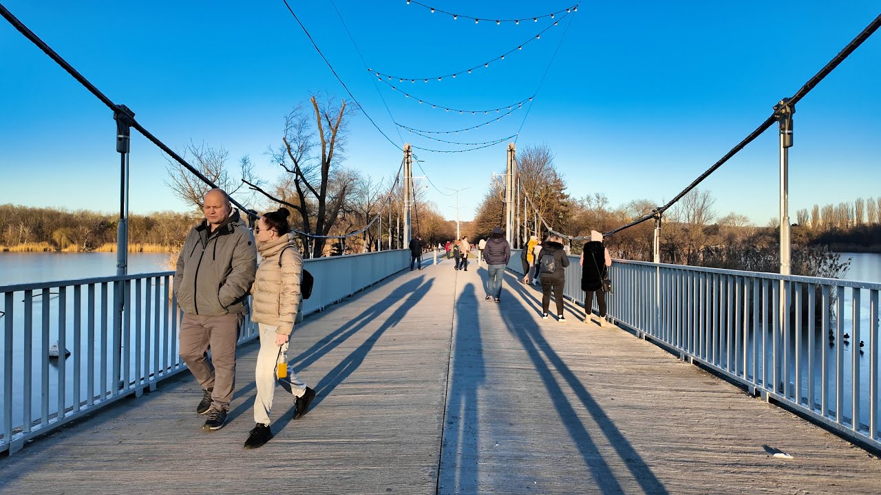 Chisinau Today - La Izvor Park Walking Tour 2 January 2025, 4k Moldova