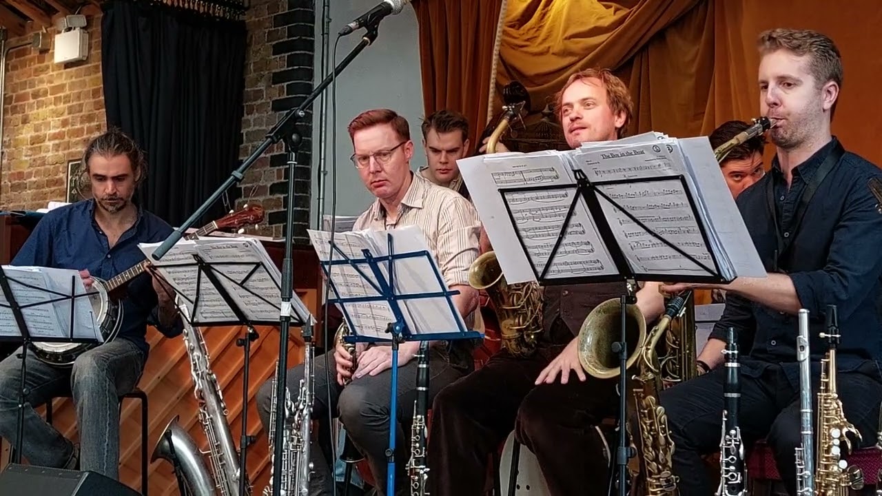 Ewan Bleach and his band play East St Louis Toodle-Oo, by Duke Ellington, 1.10.23