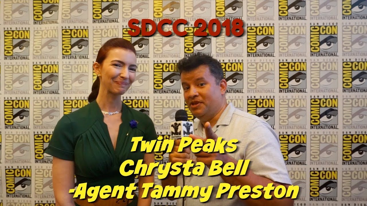 SDCC 2018: Twin Peaks Chrysta Bell - Agent Tammy Preston