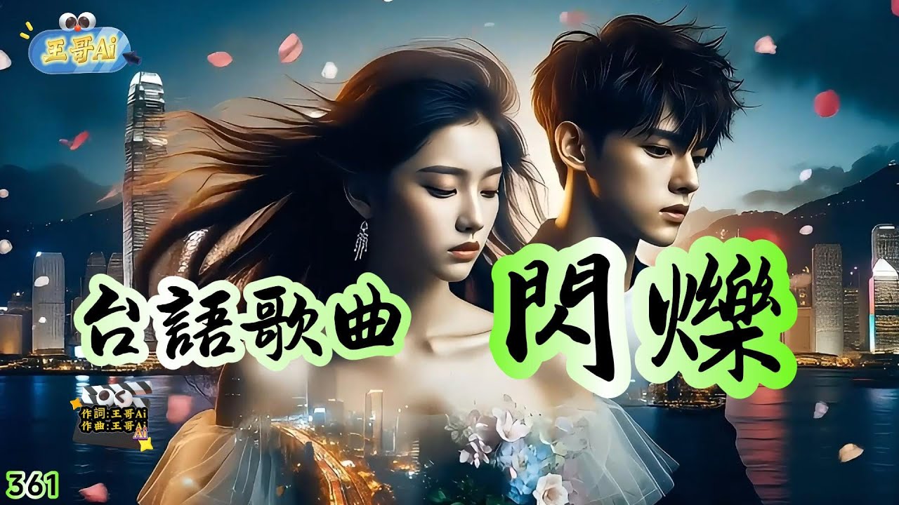 台語歌曲(361.閃爍)啉落去苦澀滋味 痛佇無情的城市.一嘴酒參一滴淚 參著往事的氣味.霓虹閃爍著稀微 閃爍心碎的暗暝.冷風吹 #王哥Ai #原創歌曲 #閩南語流行歌曲 #台語歌曲 #音樂 #ai歌手