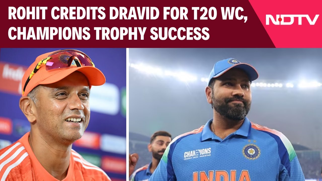 Rohit Sharma Gives Major Credit To Rahul Dravid Era For Champions Trophy 2025 Success