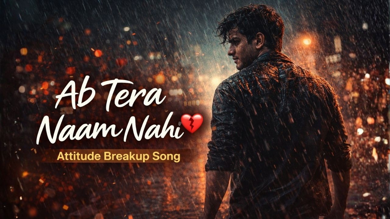 Ab Tera Naam Nahi 💔🔥 | Powerful Breakup Anthem | Hindi Pop Rock Song