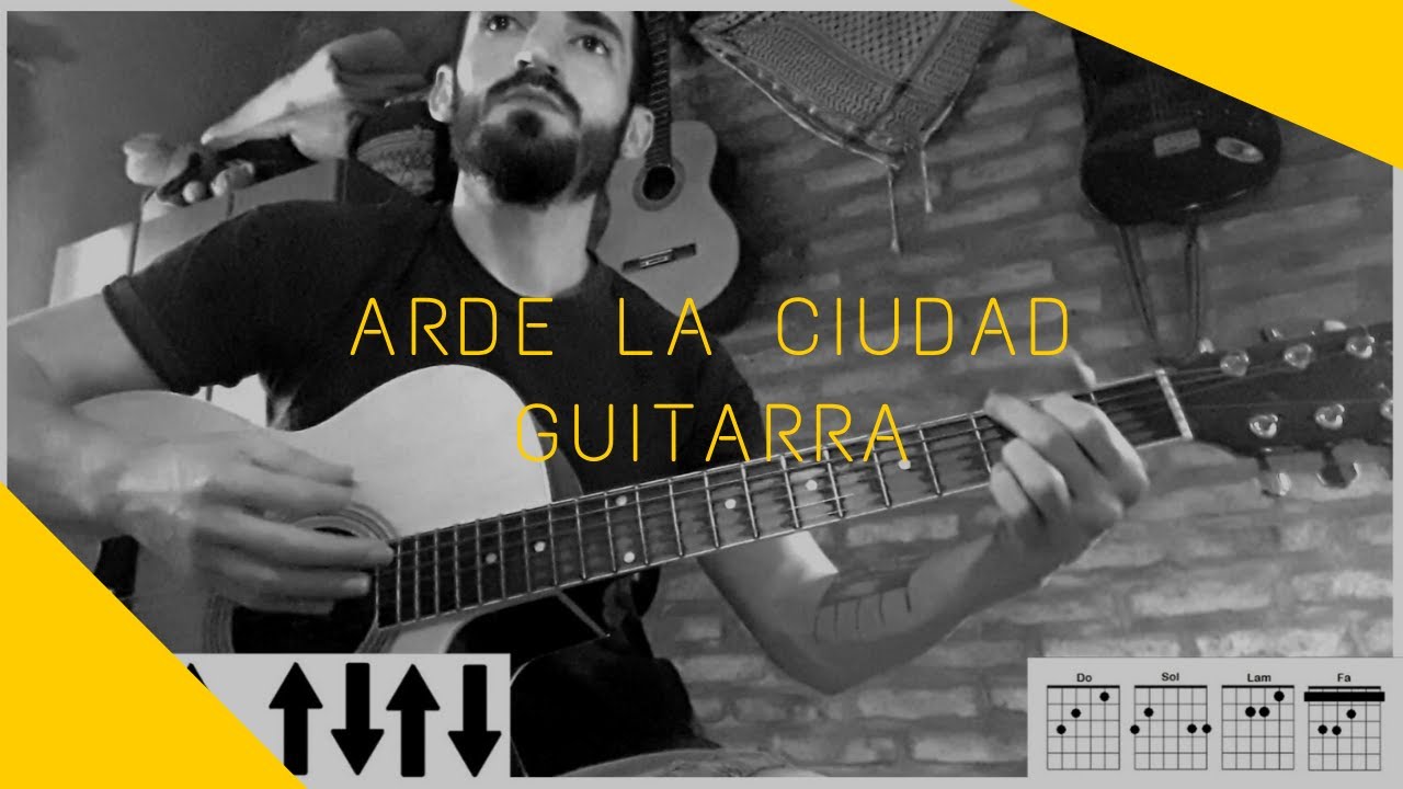 GUITARRA | Arde La Ciudad - La Mancha De Rolando (Guitarra cover/tutorial) Martin Lopez