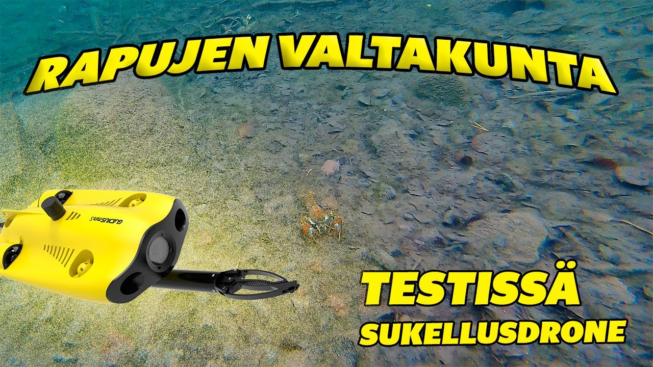 Aarrejahti 2024 & Rapujen valtakunnassa Sukellusdronella !