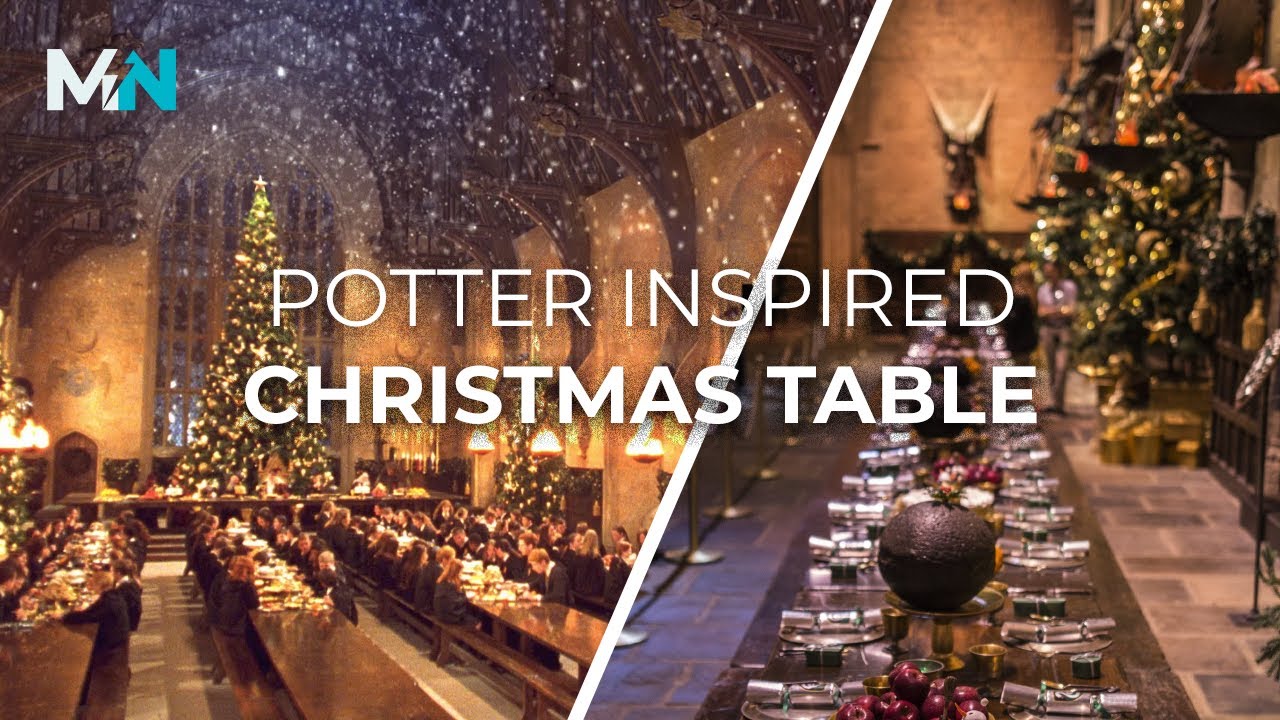 Themed Christmas Table Decorations For A Perfect Hogwarts Christmas
