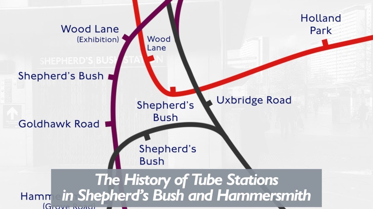 History of Shepherd's Bush Underground Stations