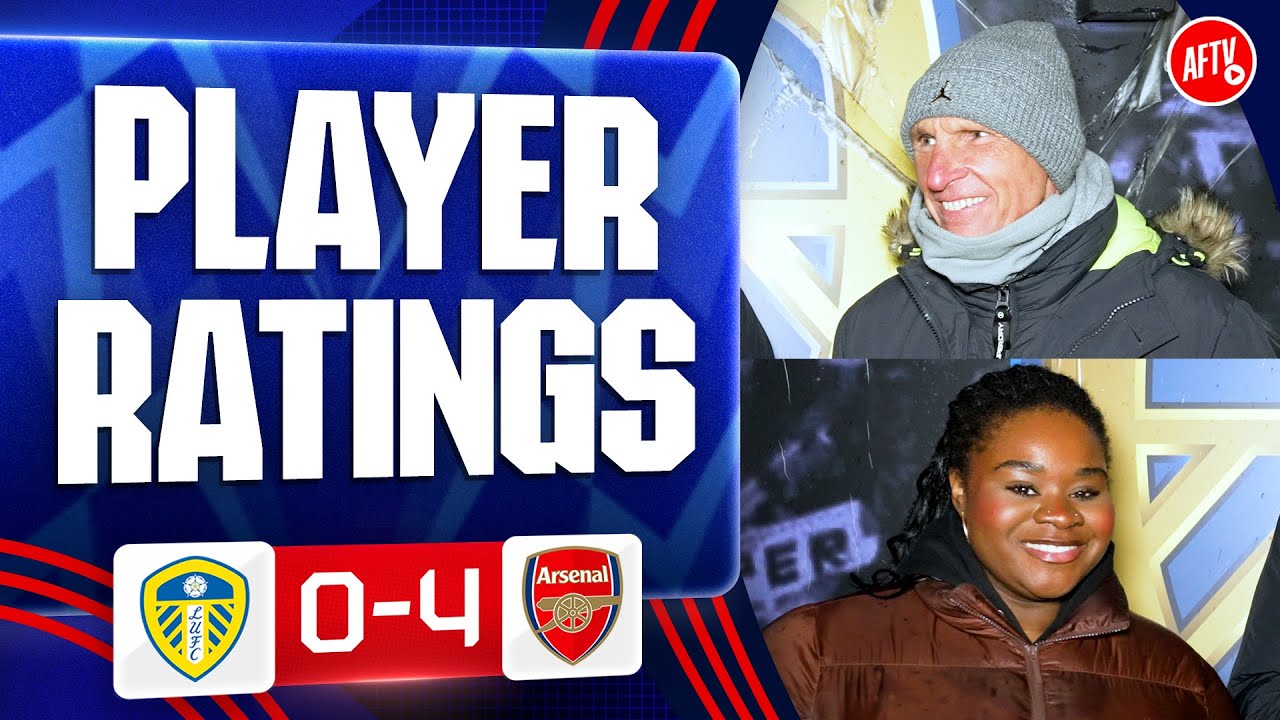 The PERFECT Response! | Player Ratings (Lee Judges & Kenyah) | Leeds 0-4 Arsenal