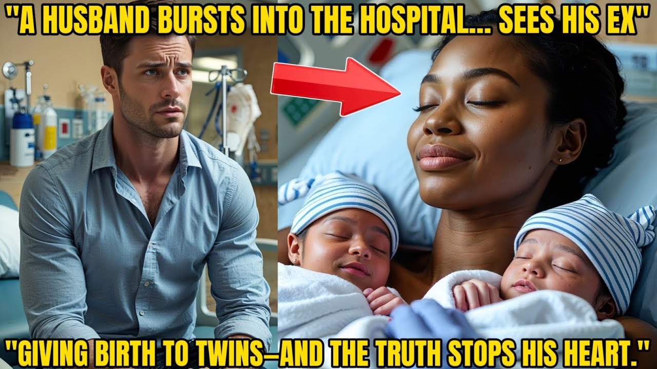 A MILLIONAIRE RUSHES TO HOSPITAL... SEES HIS EX GIVING BIRTH TO TWINS- AND THE TRUTH STOPS HIS HEART