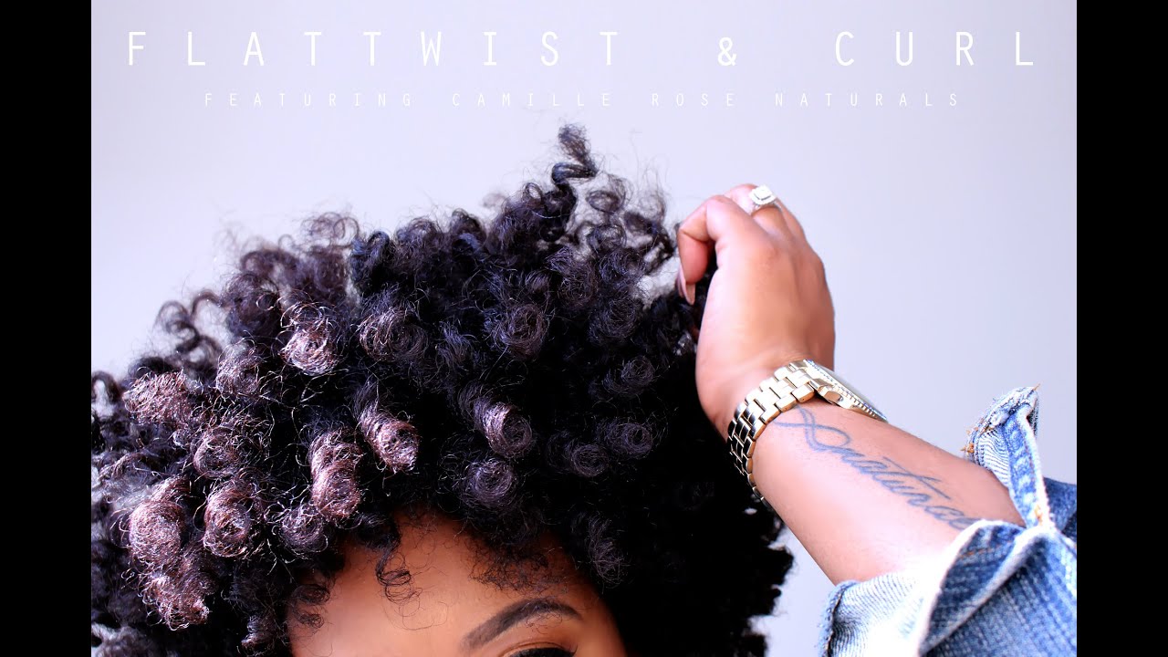 FLAT TWIST & CURL WITH CAMILLE ROSE NATURALS| Yolanda Renee