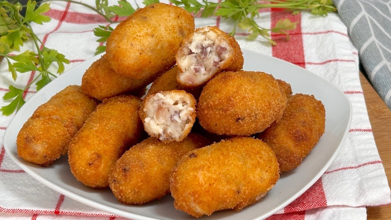CROQUETAS DE JAMON 🌟 Mi TRUCO para que tengan más SABOR