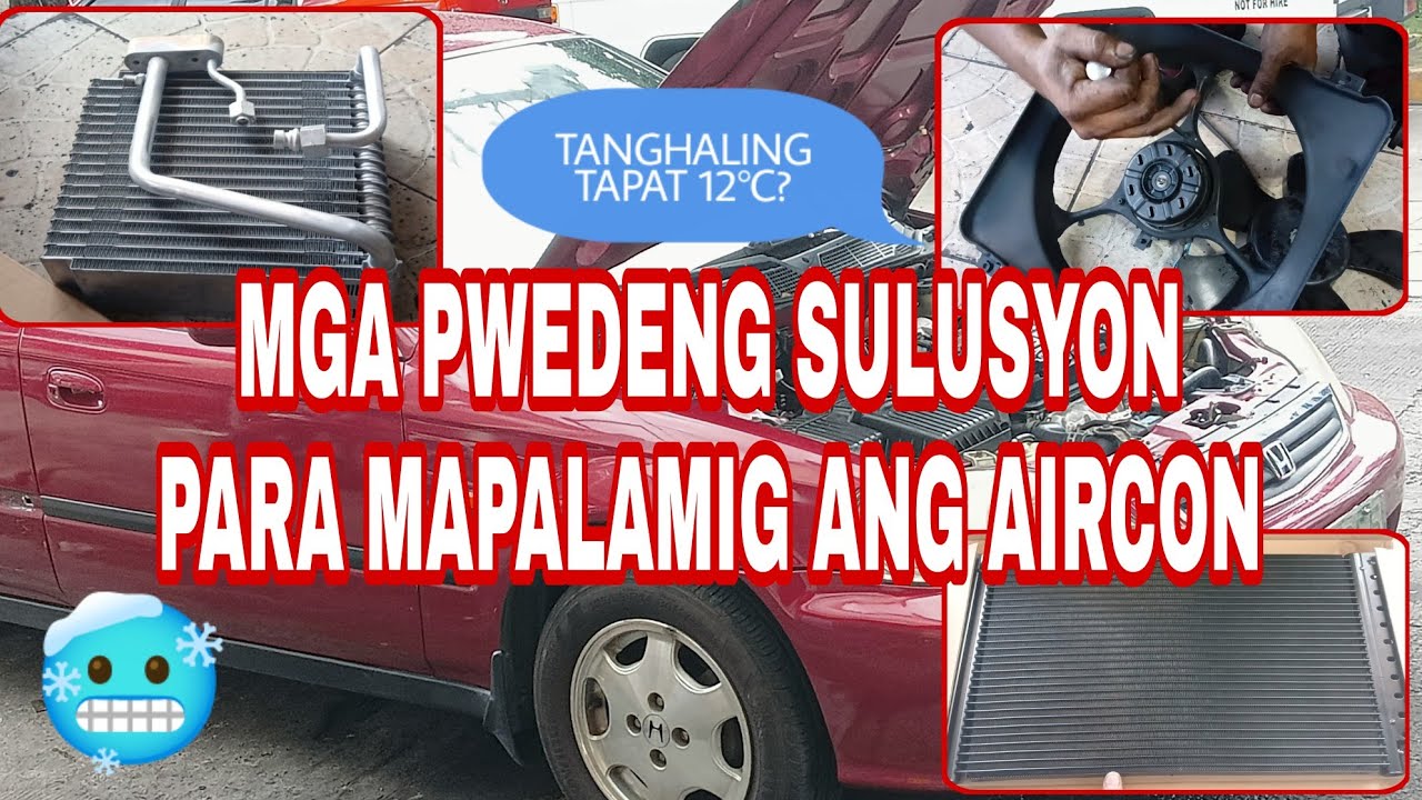 MAHINANG LAMIG NG AIRCON PANO PALAKASIN? CONVERT LONG CONDENSER/LAMINATED EVAPORATOR/HIGH SPEED FAN!
