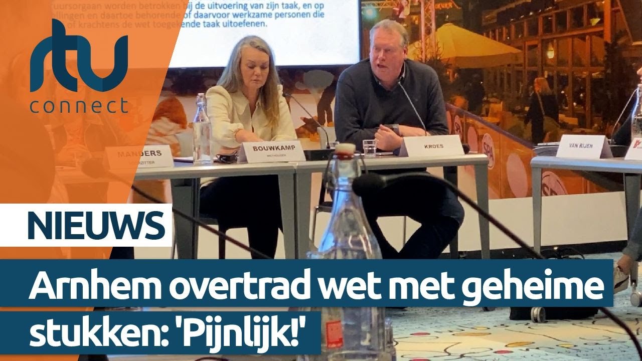 Arnhem overtrad wet met achterhouden informatie: 'Pijnlijk'