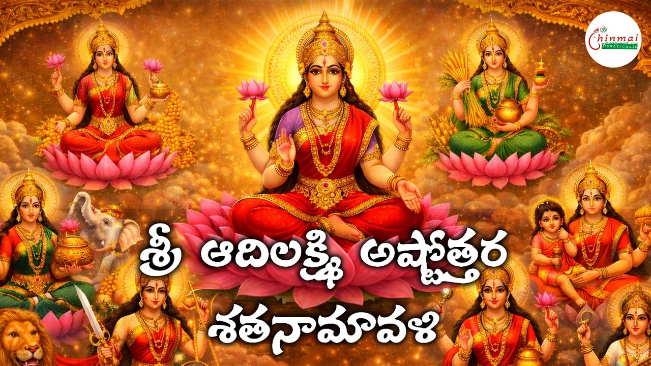 sri adhiashtalakshmi ashtottara shatanamavali || chinmai_devotionals || bakthisongs