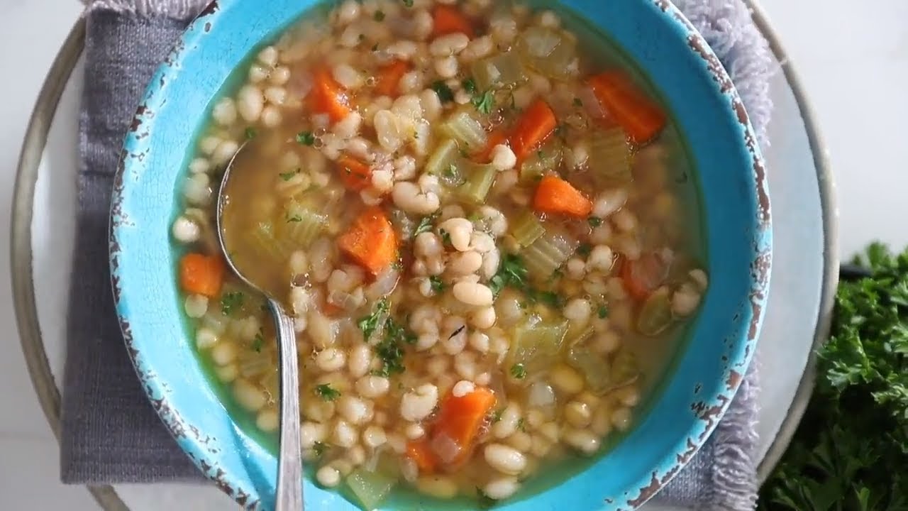 Mom's Navy White Bean Soup