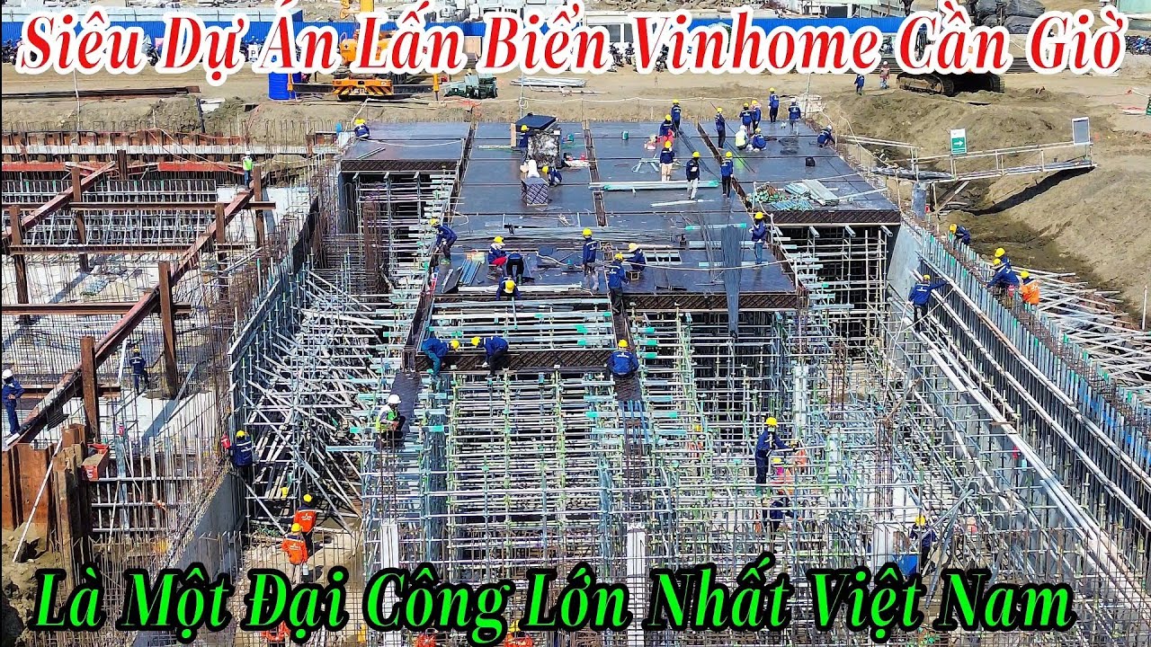 Si&ecirc;u Dự &Aacute;n Lấn Biển Vinhome Cần Giờ L&agrave; Một Đại C&ocirc;ng Trường Lớn Nhất Việt Nam 