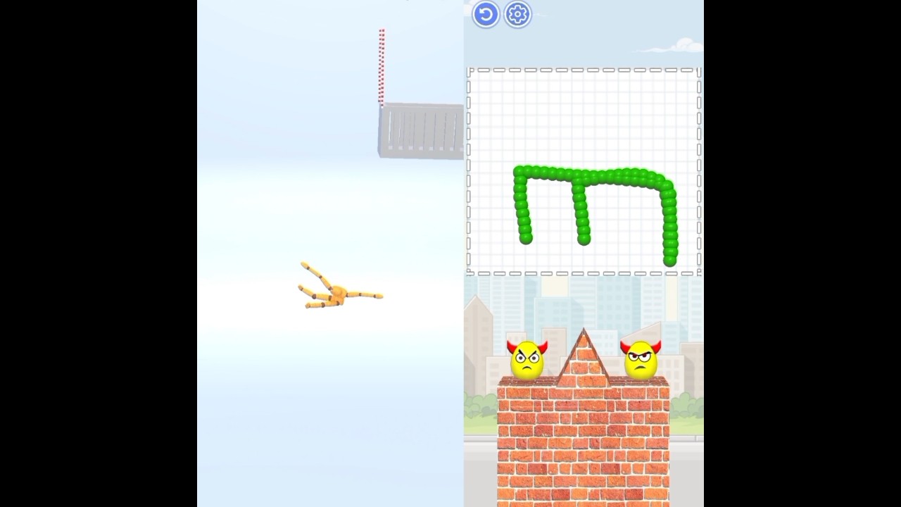 Draw to Smach Vs ragDoll break #gamingVideo #drawtosmash #ragdollbreak