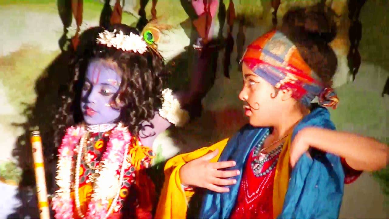Govardhan Puja Childrens Drama at ISKCON Leicester temple