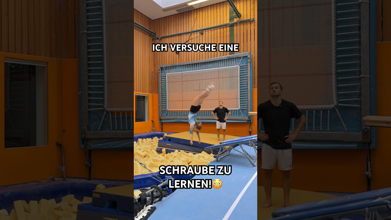 Welche Schraube fandet ihr am besten? 1,2 oder 3?🫣 #turnen #gymnast #twist #funny