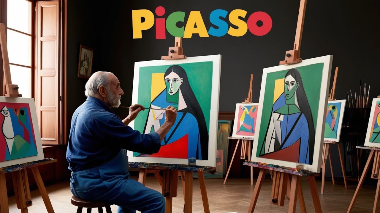 Picasso: El Genio del Cubismo 🎨✨ ¡Explora su Arte y Vida!| Impresionante canción flamenca