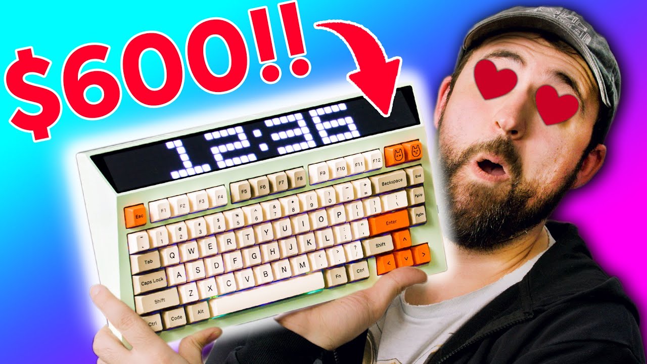 It's $600 and stupid, but I LOVE it!!! - Angry Miao R3 Cyberboard Wireless Keyboard