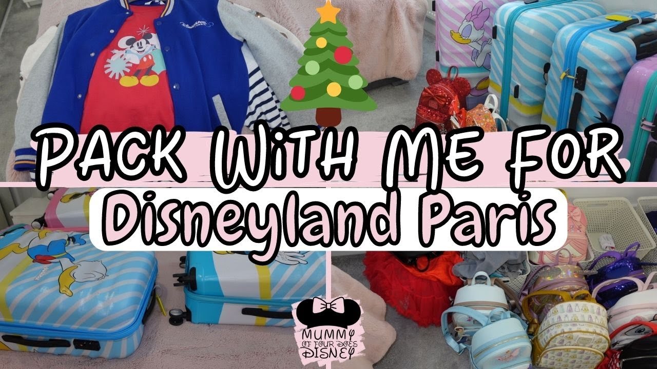 🎄 Pack With Me For Disneyland Paris Christmas 2022 🧳