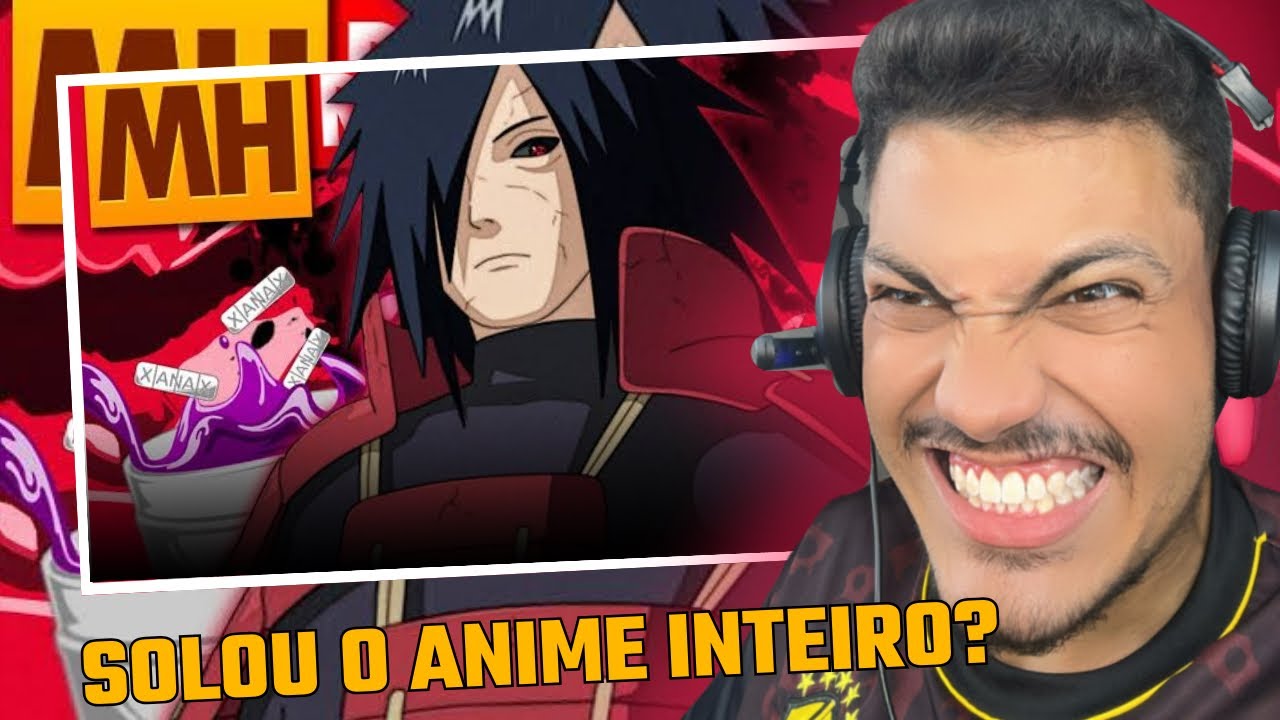 DÃOSUJO REAGE: Madara Flexzone 💀🔥 (Naruto) | Style Trap | Prod. Sidney Scaccio | MHRAP