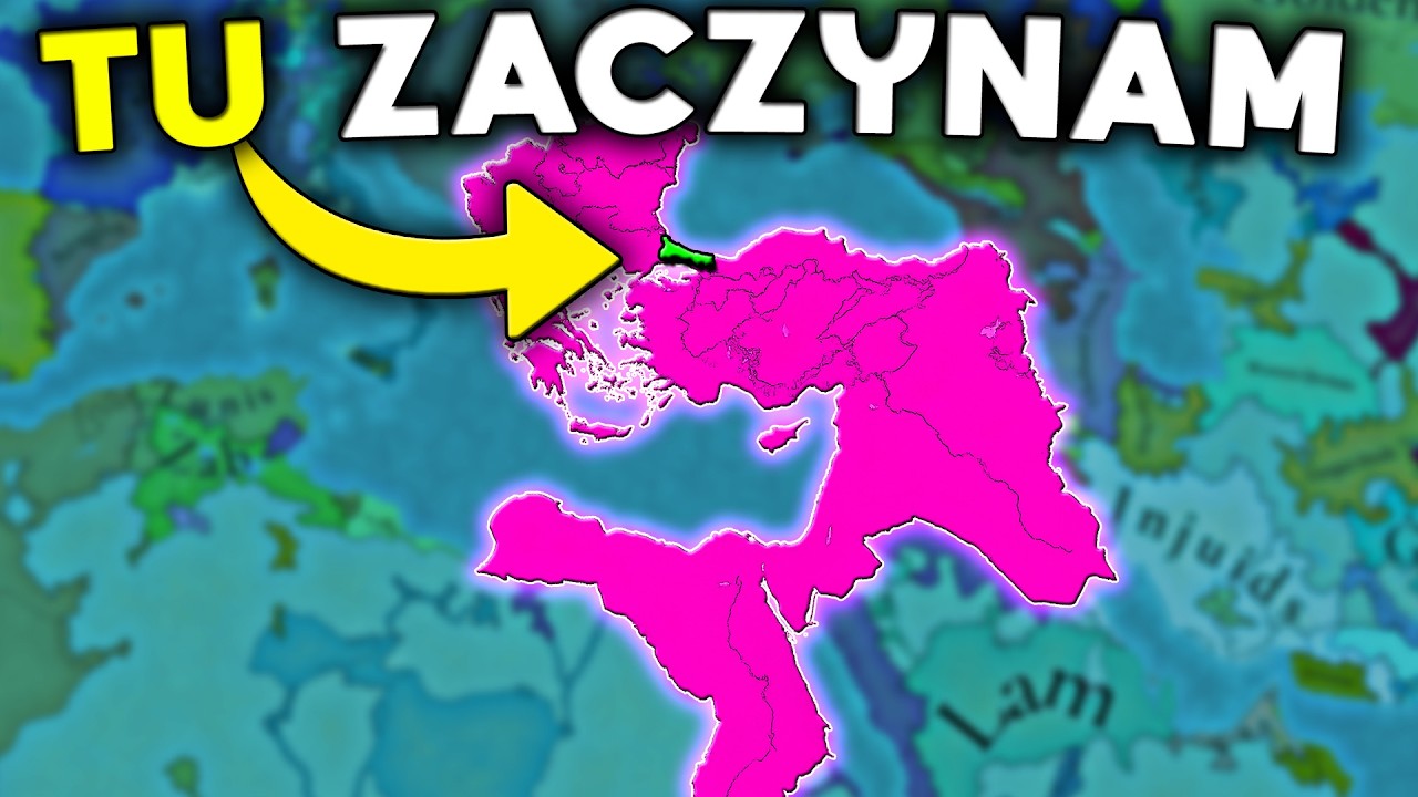 Zmniejszyłem Bizancjum do 2 Prowincji Aby Odbudować Imperium! EU5 Bizancjum Poradnik