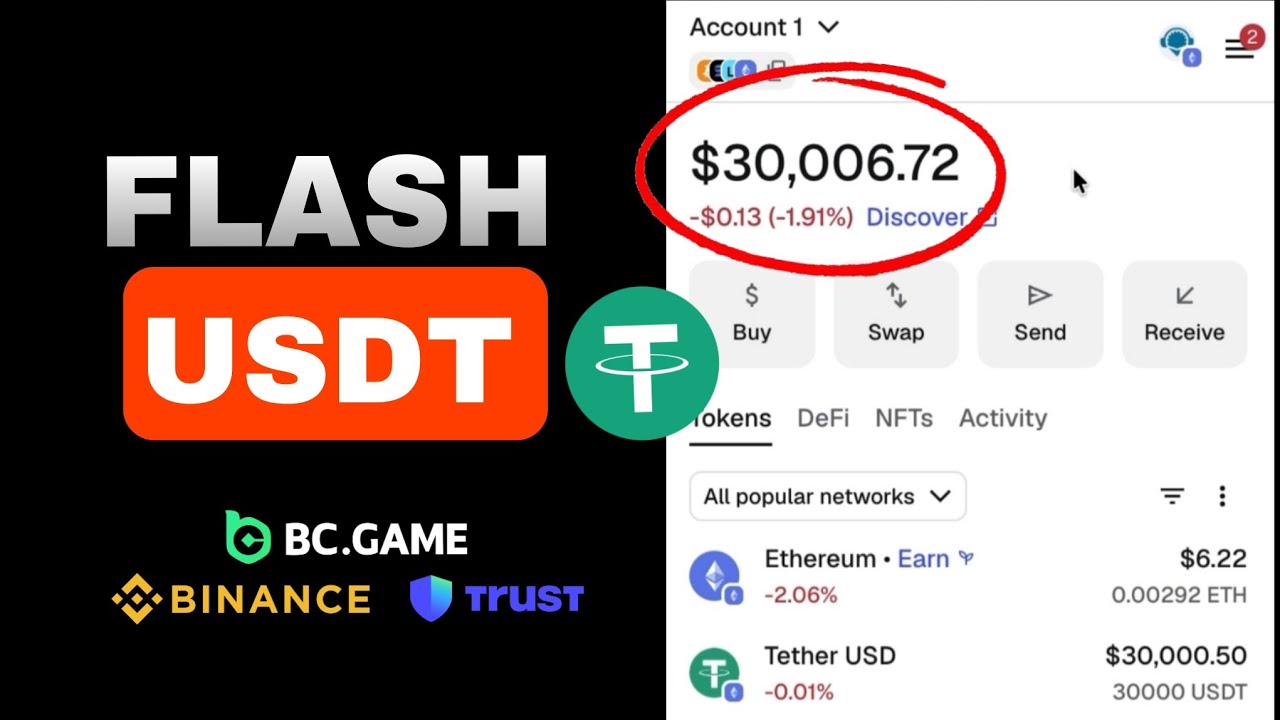 how to make flash usdt | full tutorial easy step by step 2026 guide 
