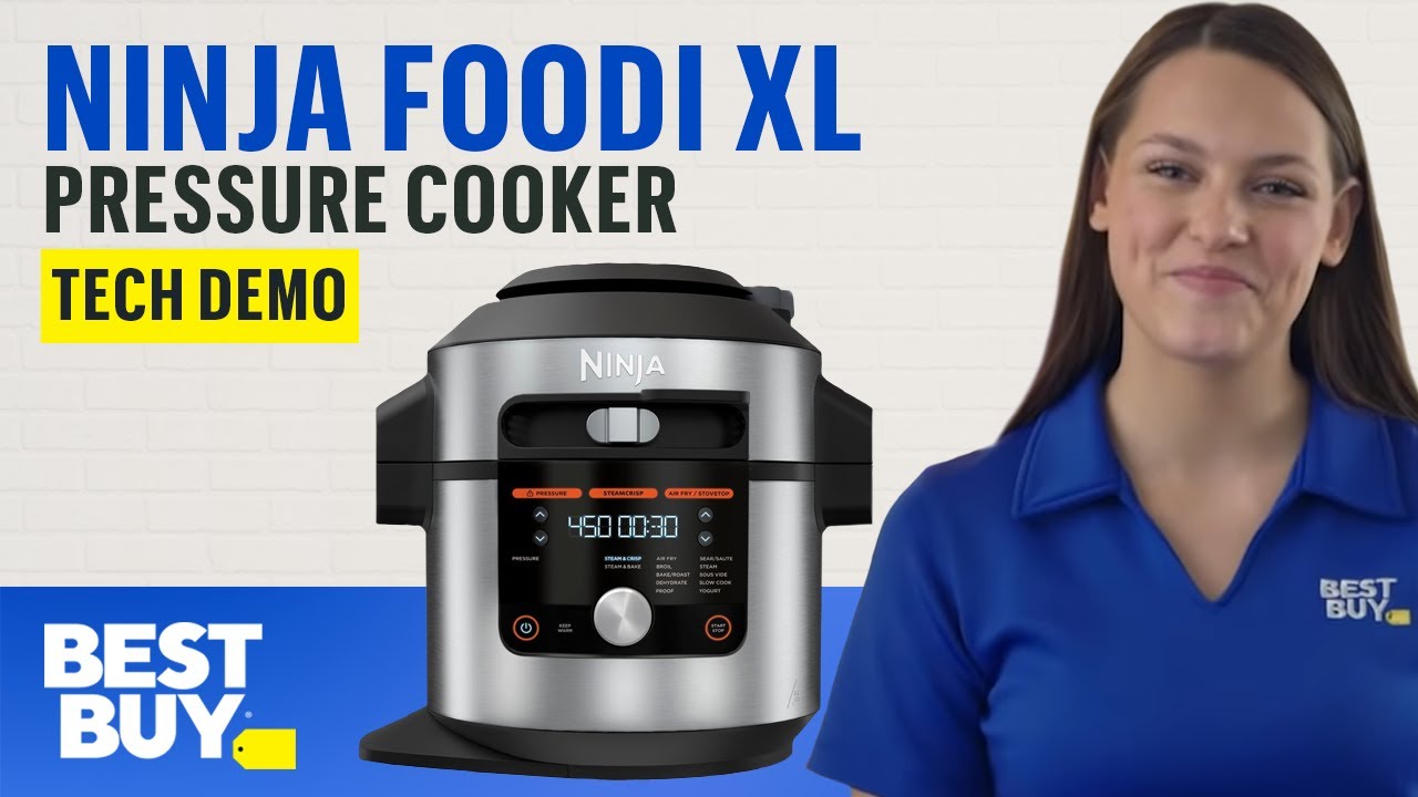 Ninja Foodi XL Pressure Cooker - Tech Demo from Best Buy