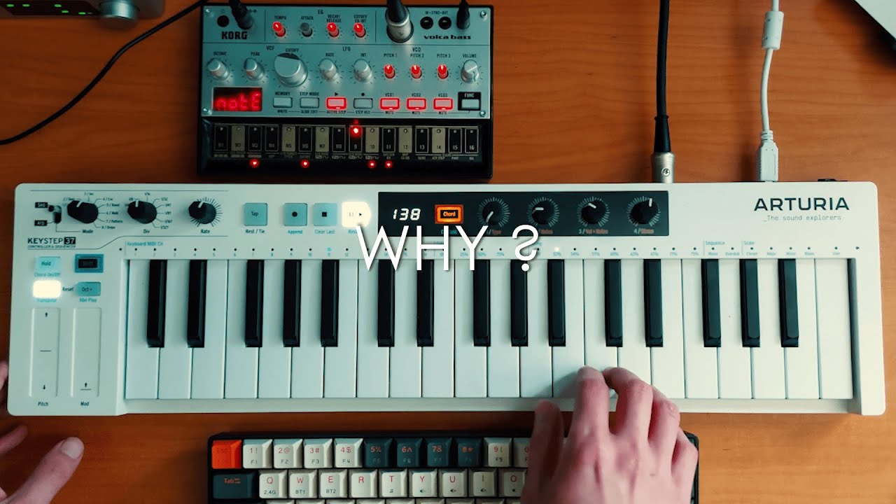 Bronski Beat - Why ? (Cover) | Arturia Keystep + Volca Bass