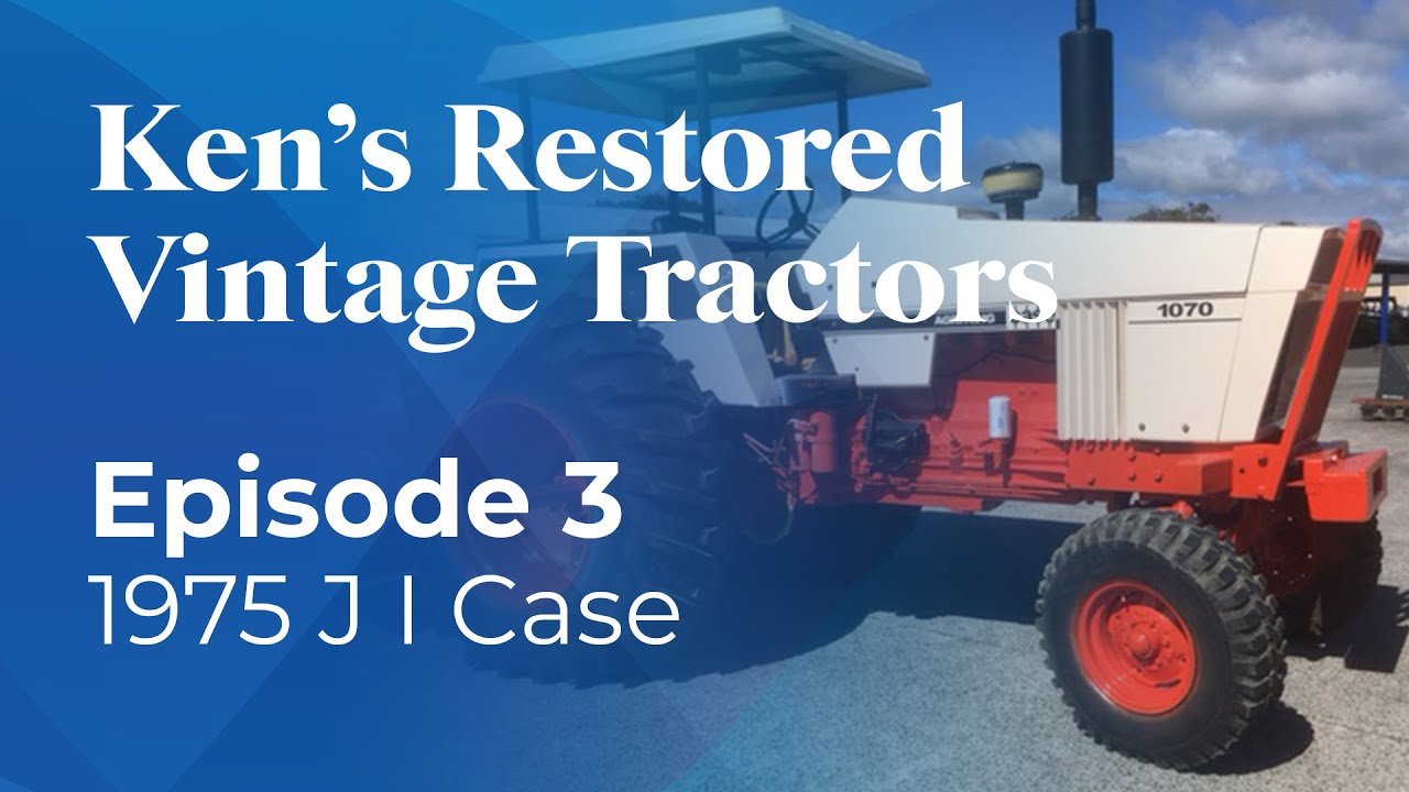 Kens Restored Vintage Tractors | 1975 J I Case 1070
