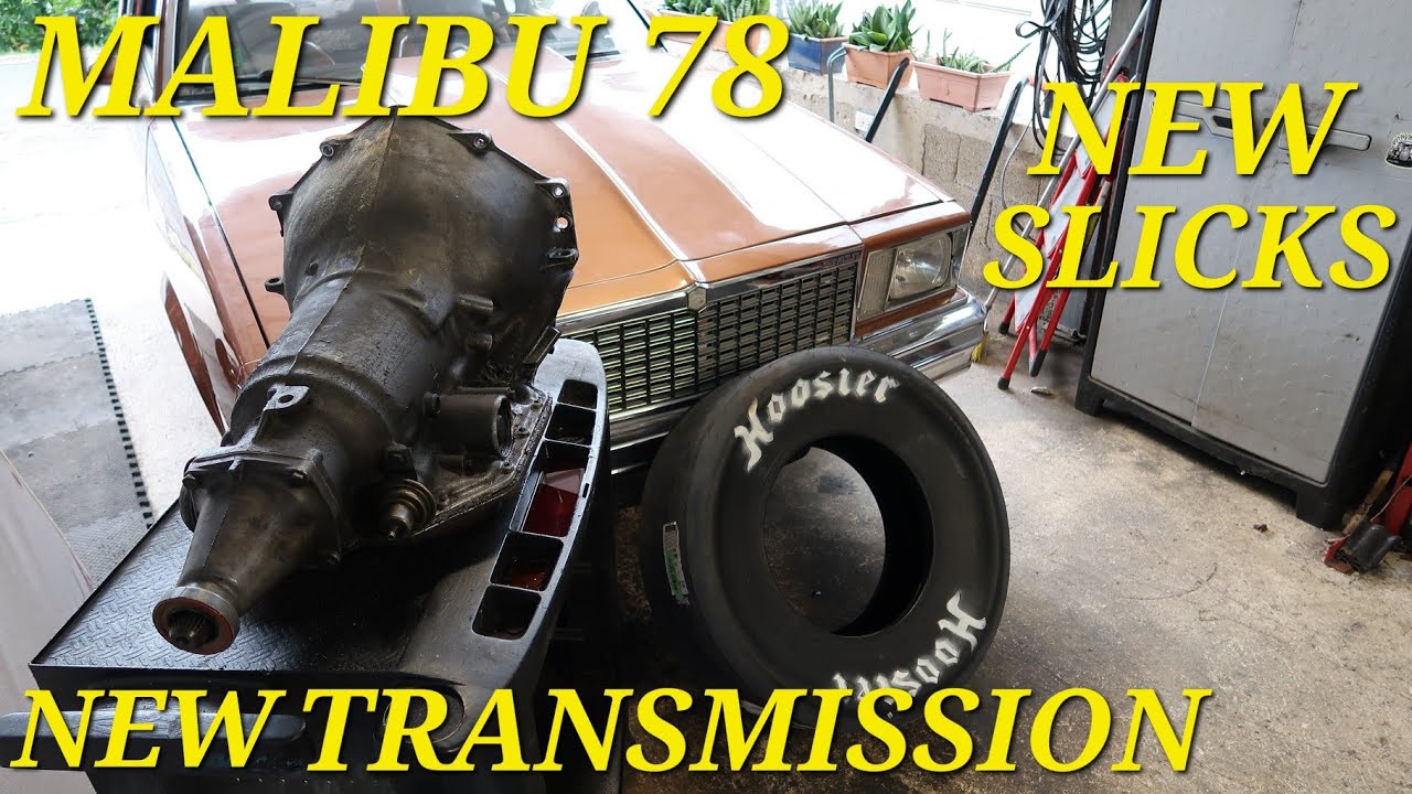 Malibu 78 th350 nueva y gomas lisas