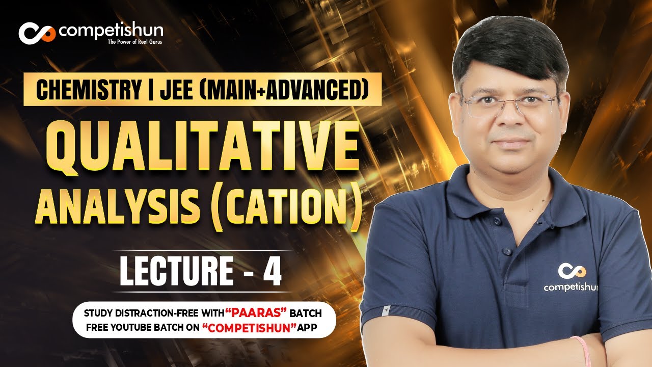 4 Qualitative Analysis in Chemistry (CATION) | Most Important Cation