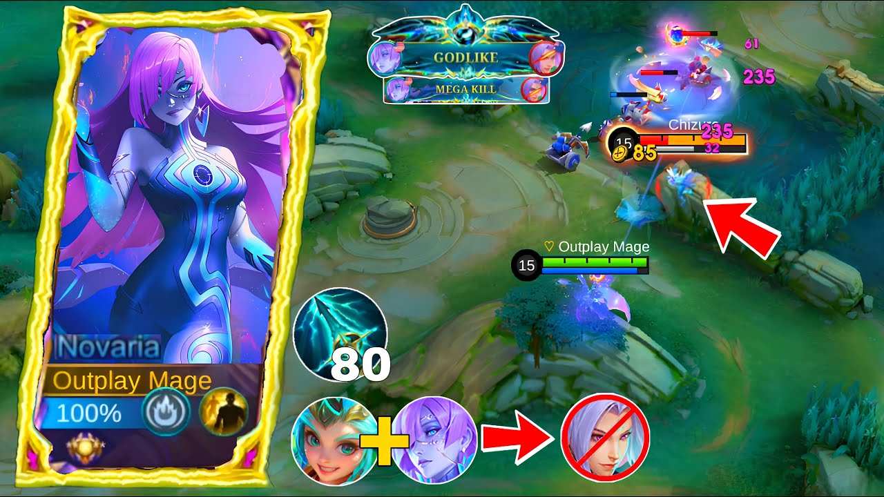 Как Новарии противостоять комбинации Линг-джанглер и Анджелы! | Mobile Legends