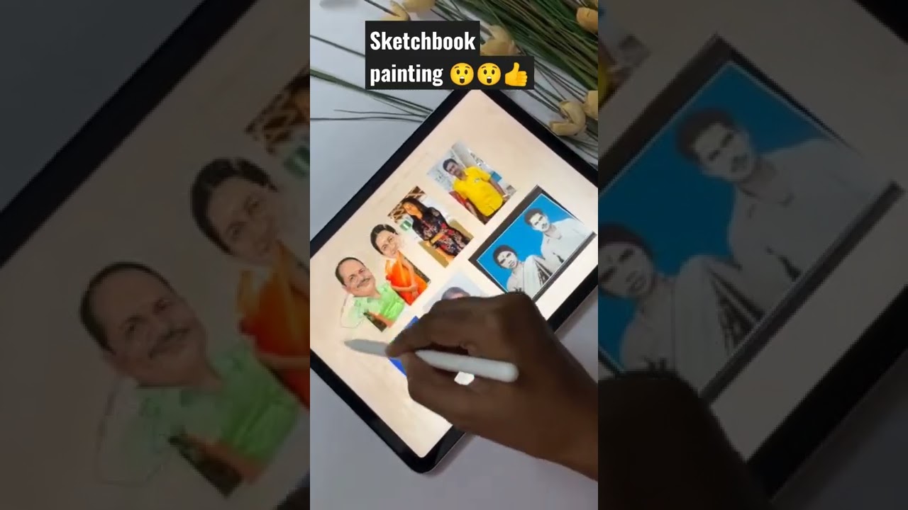sketchbook painting #6millionviews #bnvlogs #thelastride
