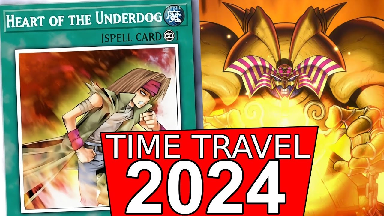 Underdog Exodia + Time Travel 2024 = 1.5 Cards 