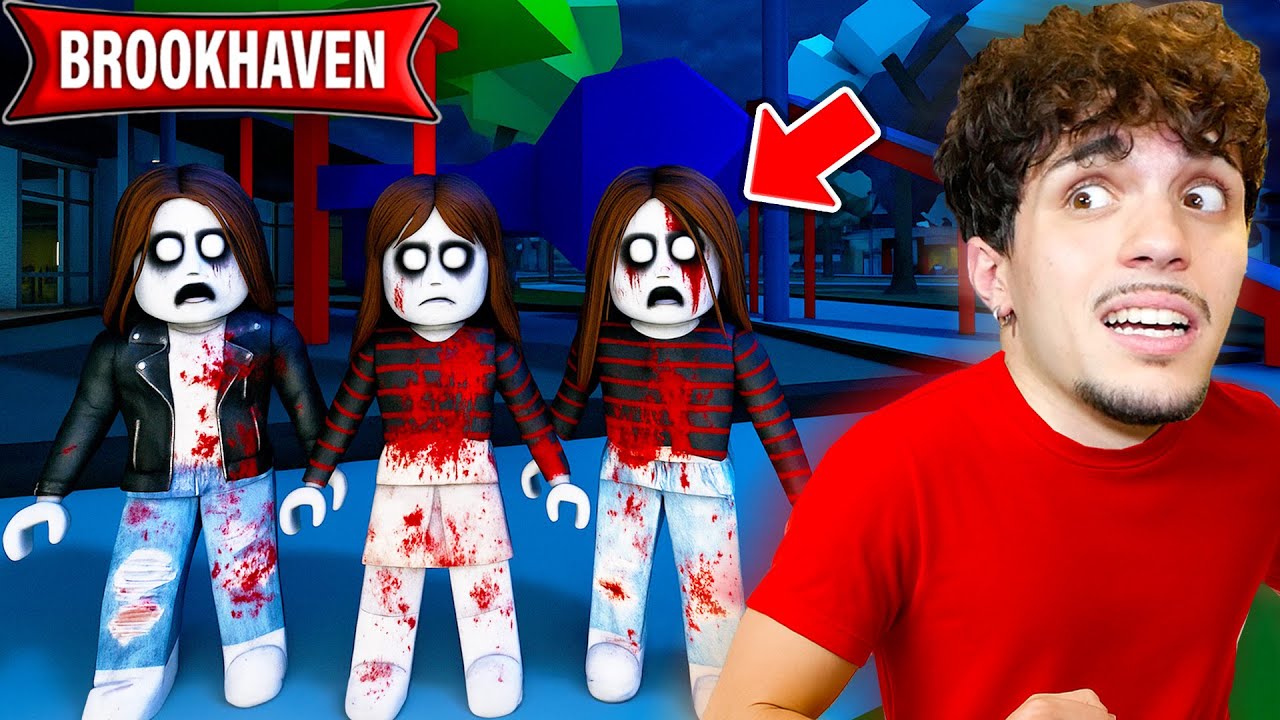 SE VEDI QUESTE BAMBINE INSANGUINATE AL PARCO GIOCHI su ROBLOX BROOKHAVEN, SCAPPA ORA!