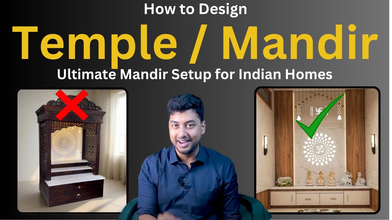 Perfect Temple Design for Indian Homes | Vastu + Budget Tips + Lighting Ideas + Common Mistakes