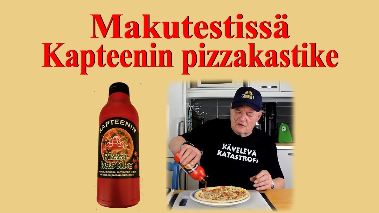 Makutestiss&auml; Kapteenin pizzakastike