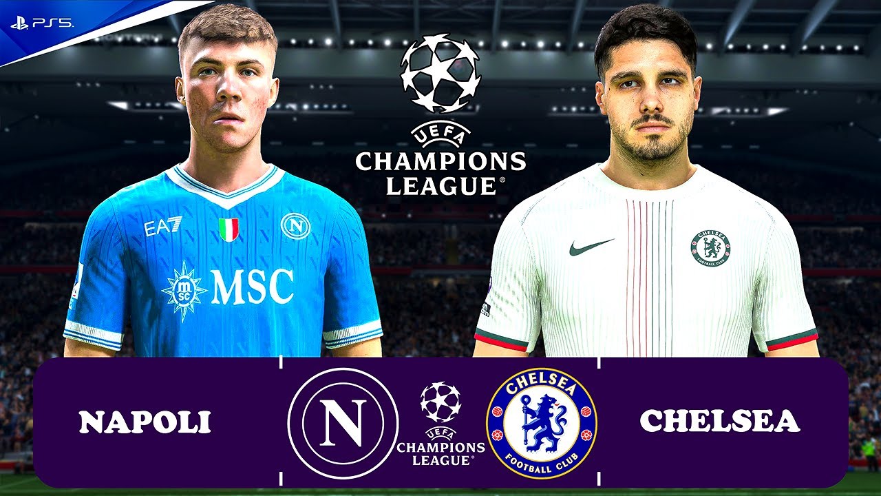FC 26 - Napoli vs. Chelsea | UEFA Champions League 25/26 Match | PS5™ PRO [4K] Joao Pedro, Hojlund