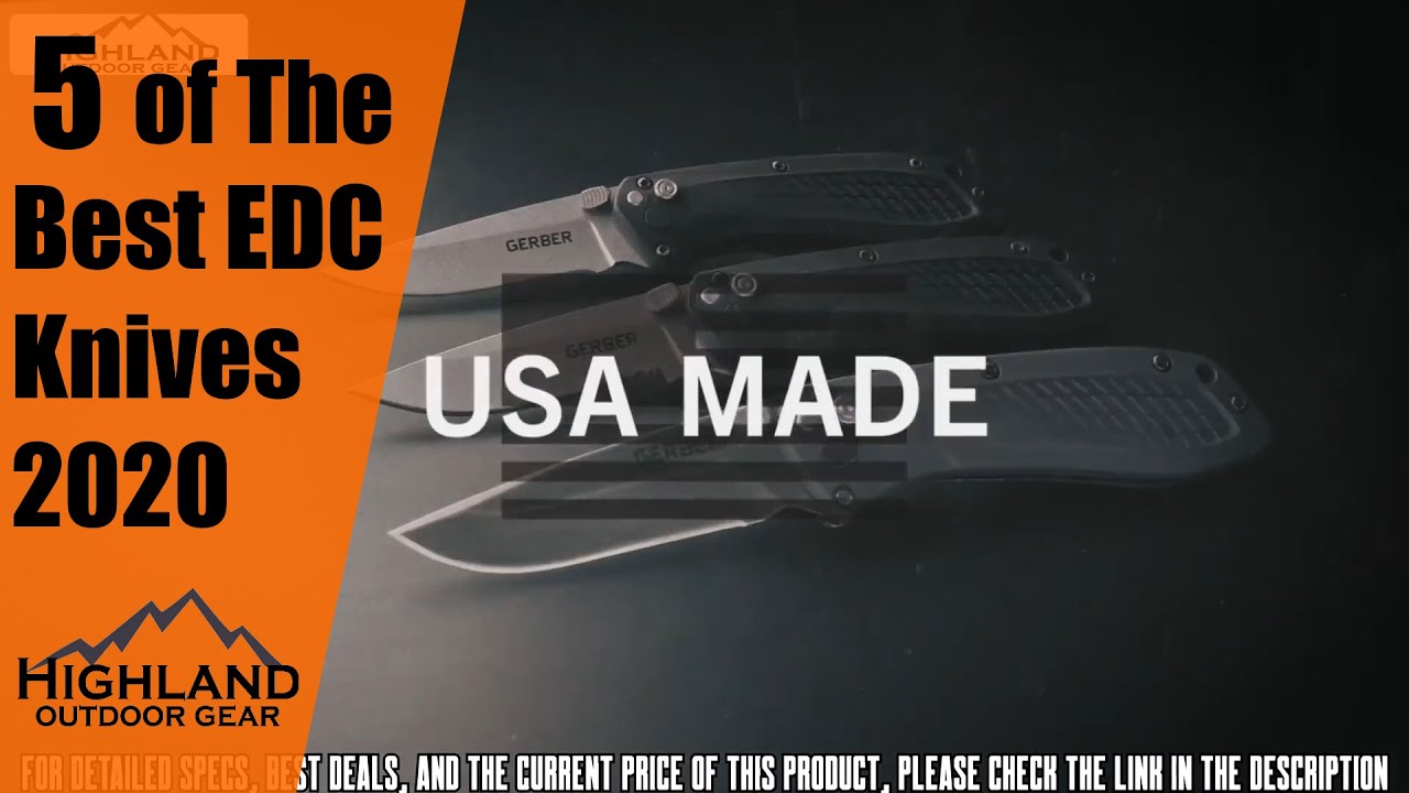 5 of The Best and Affordable EDC Knives for 2020