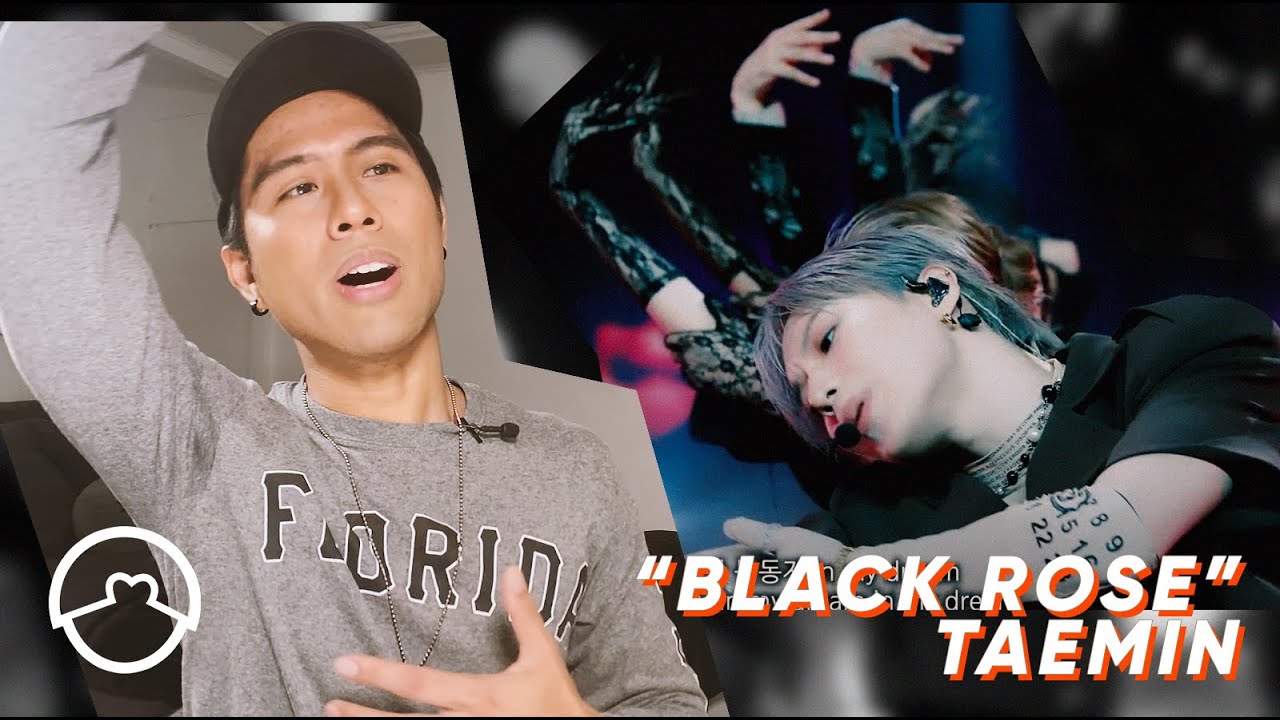Performer Reacts to Taemin 태민 '일식 (Black Rose) (Feat. Kid Milli) The Stage Performance