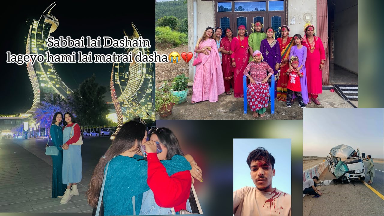 Dashain ko din pani yesto vayo 😭🥺#nocopyrightmusicforyoutube #accident  