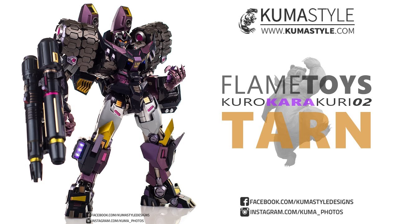 Toy Review: Flame Toys Kuro Kara Kuri 02 Tarn