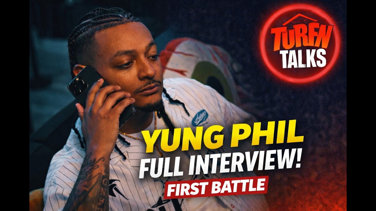 Yung Phil first battle at 10 years old?!!!  | Turfn Talks Podcast