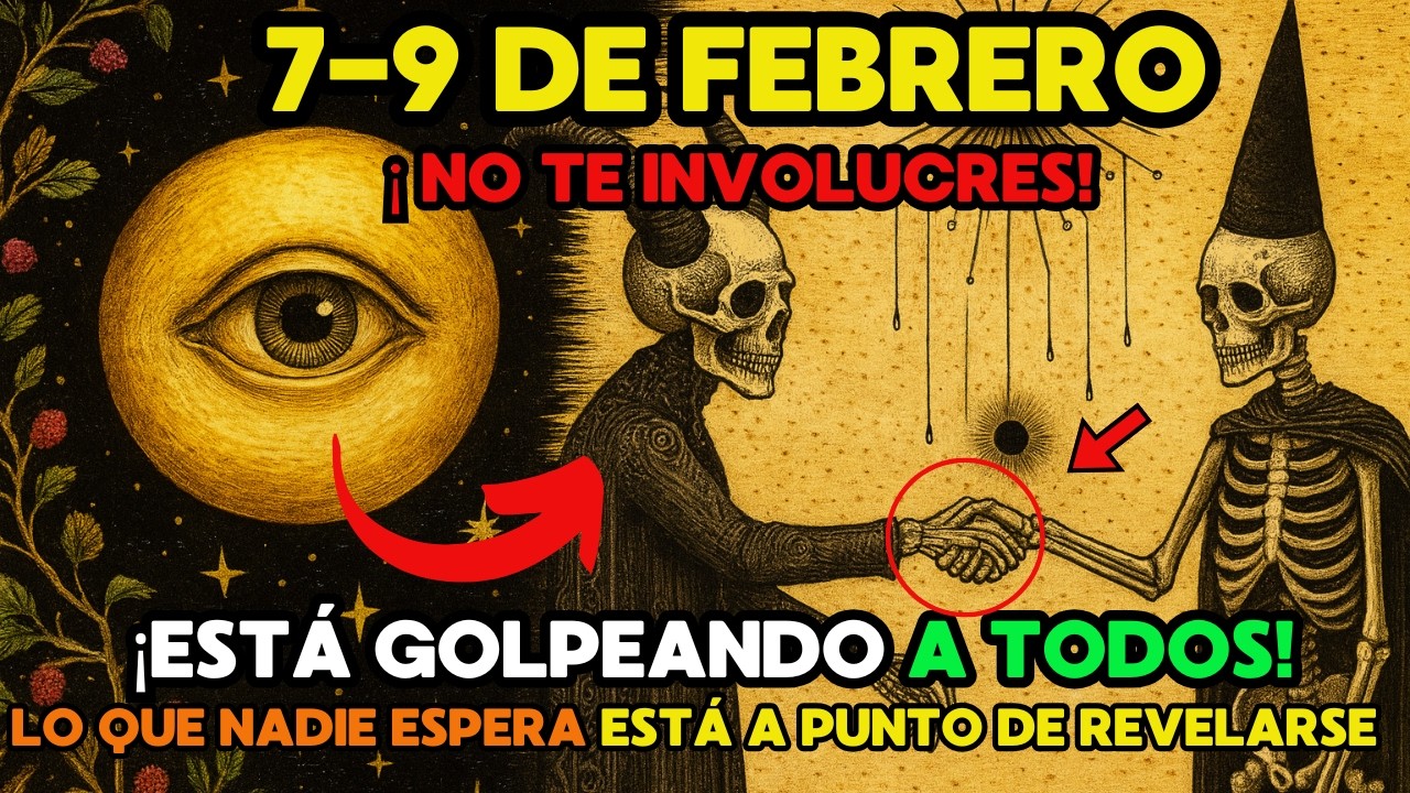 🚨Del 7 al 9 de FEBRERO Debes Estar en SILENCIO… Este Cambio Espiritual Puede Alterar Tu Realidad 🌕