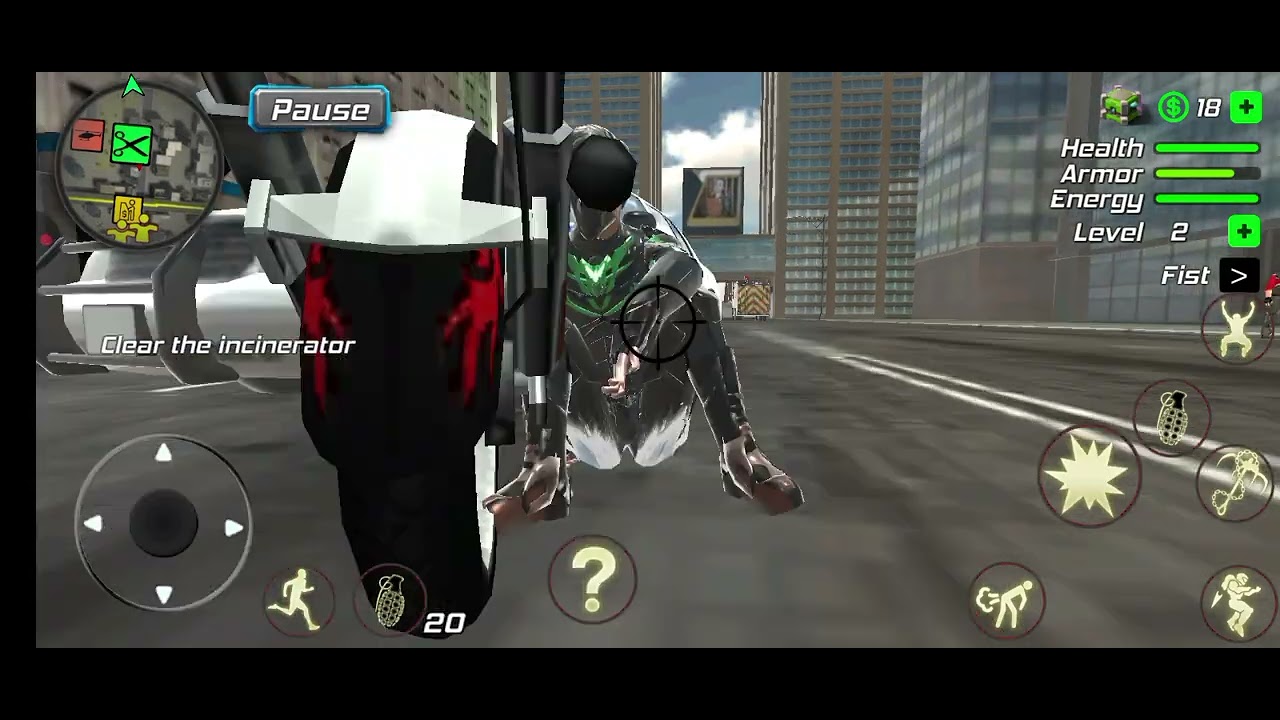 Rope wing hero gangster vegas my first gameplay 🤘🏻😄