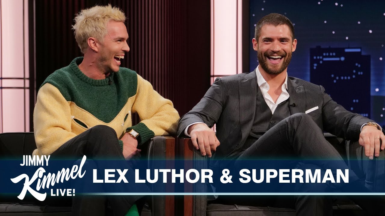 David Corenswet & Nicholas Hoult on Both Auditioning for Superman & Working with Director James Gunn