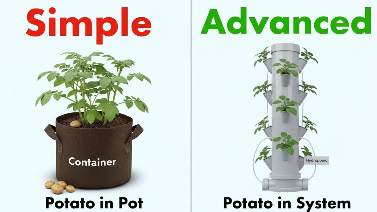 The Ultimate Potato Growing Guide Container, Bag & Hydroponic Techniques